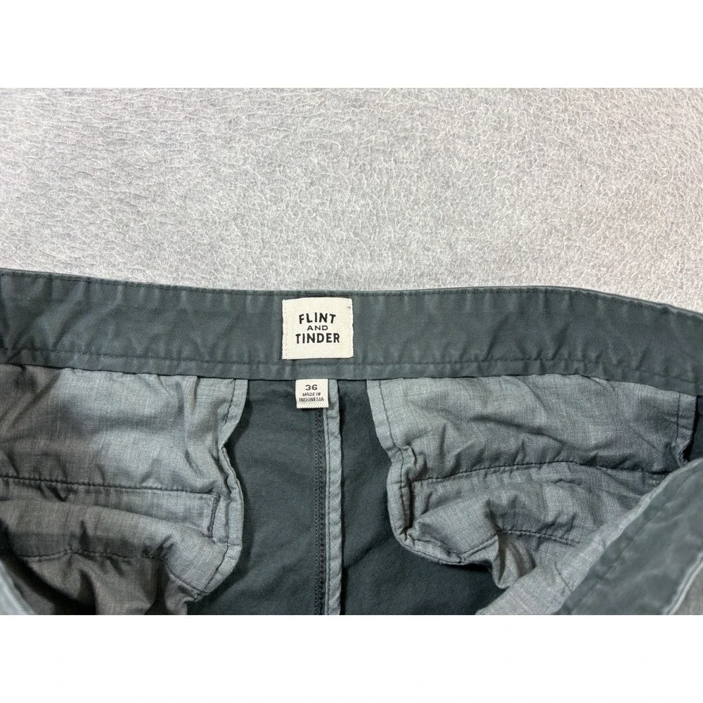 Flint and Tinder 365‎ Cotton Blend Chino Shorts (Men's 36) Gray - 7